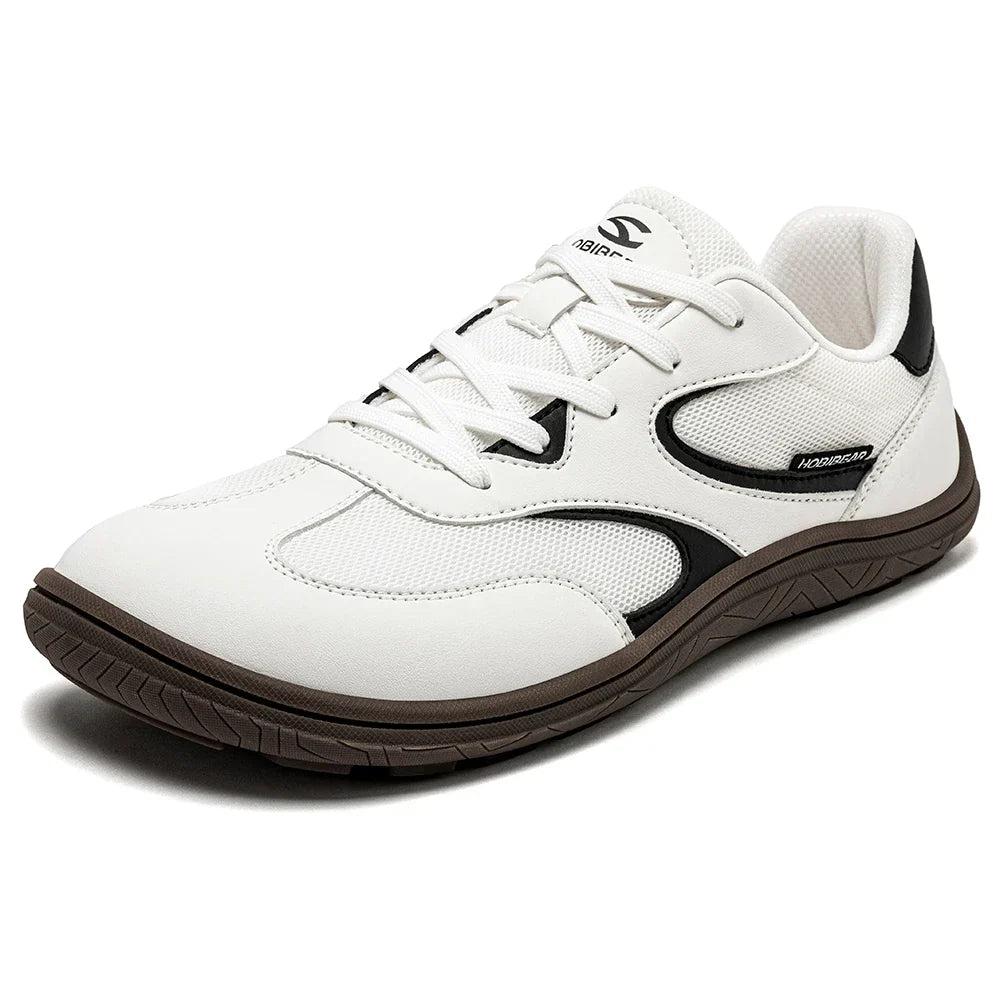 Unisex Barefoot Shoes Wide Width Minimalist Sneakers Zero Drop Classic Retro Outdoor Walking Shoes for Men Women