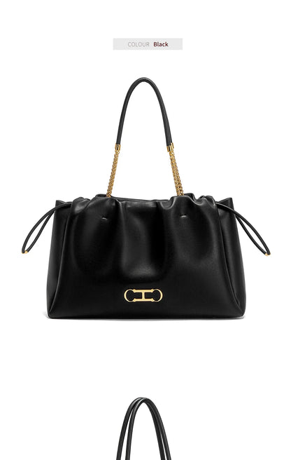 Women's Handbag 2026 Spring New Large Capacity Black Tote Bag Women's Commuting Storage Bag