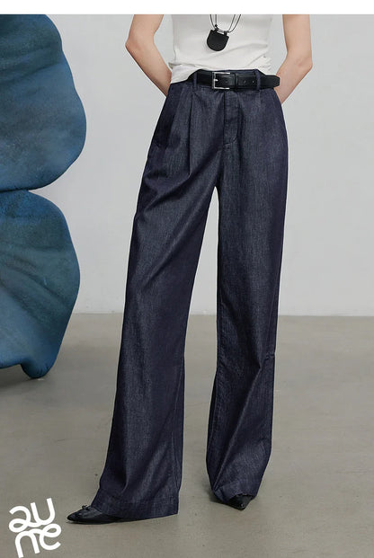 Women Denim Jean 2025 Spring New Long Pants 8518042