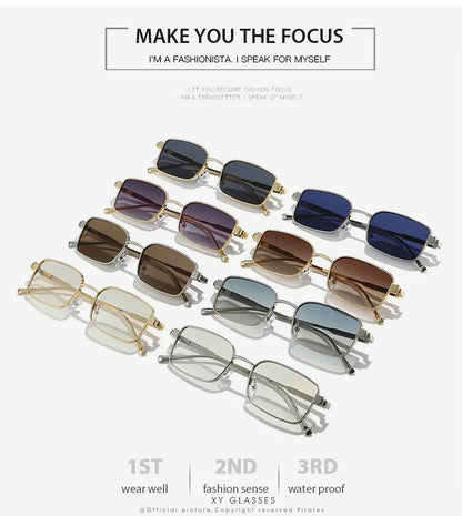 Small Square Sunglasses Women 2026 Vintage Fashion Glasses Retro Sunglass Men Vacation Gafas De Sol Hombre Lunette Soleil Femme