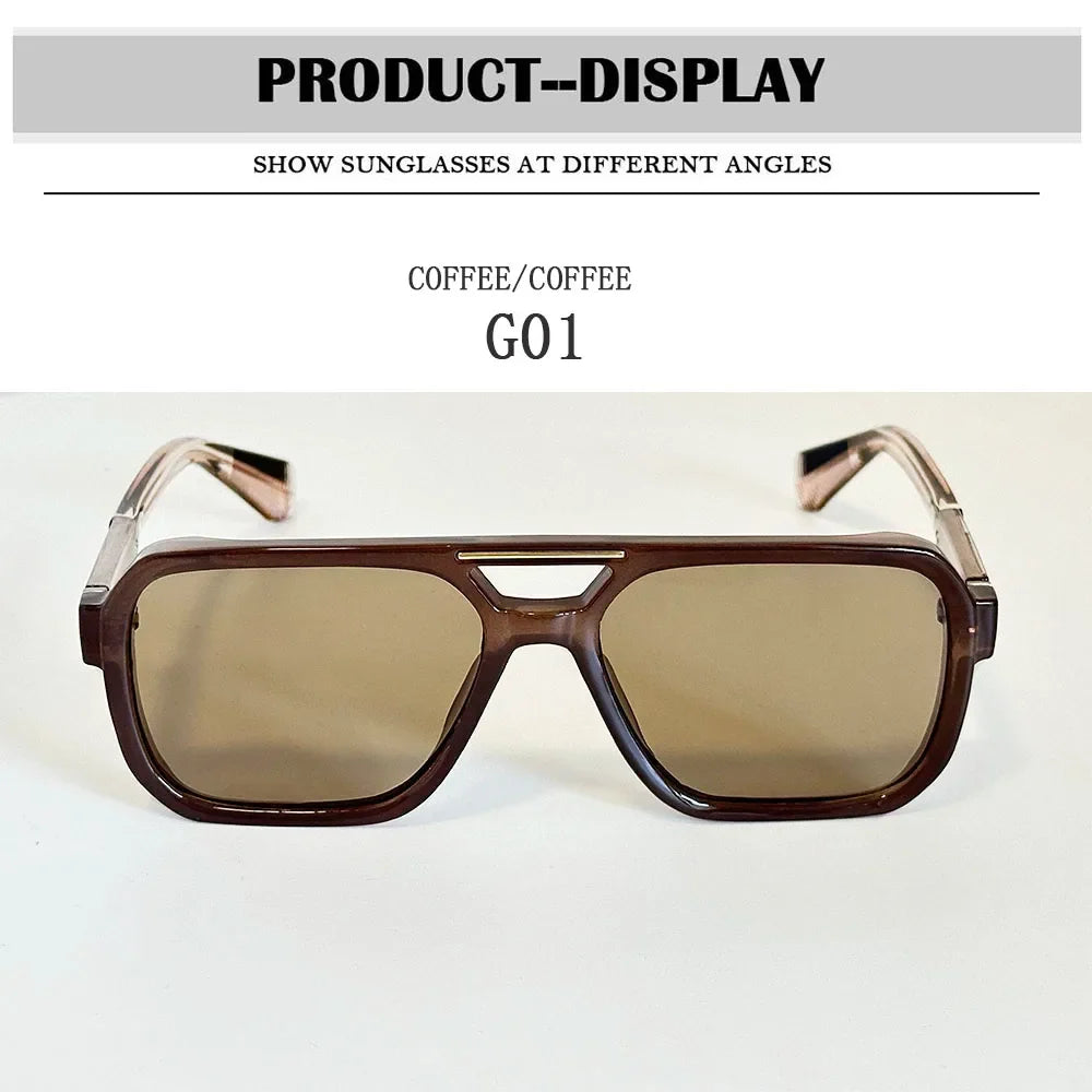 New In Vintage Sunglass Men Luxury Square Sunglasses Women Fashion Glasses Dropshipping Gafas De Sol Hombre Lunette Soleil Femme