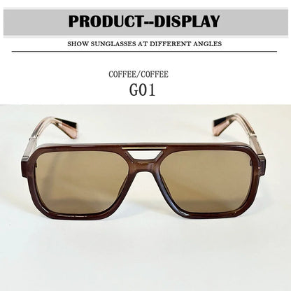 New In Vintage Sunglass Men Luxury Square Sunglasses Women Fashion Glasses Dropshipping Gafas De Sol Hombre Lunette Soleil Femme