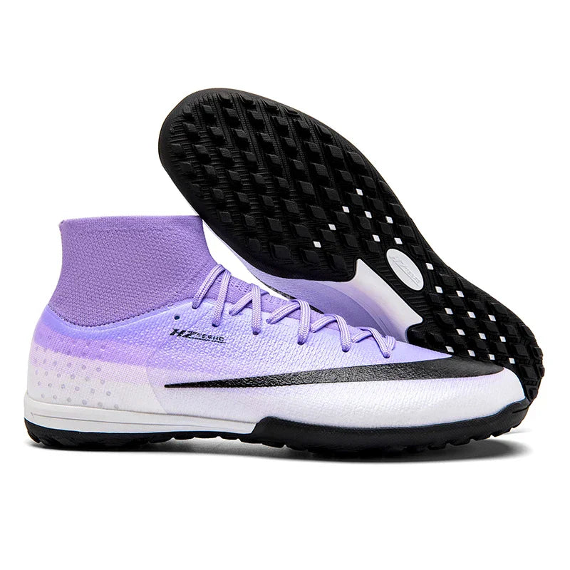 New Men Football Boots Women Professional Soccer Shoes Hot Sale TF/FG Sneakers Unisex High-quality Futsal Cleats Ultralight