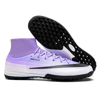 New Men Football Boots Women Professional Soccer Shoes Hot Sale TF/FG Sneakers Unisex High-quality Futsal Cleats Ultralight