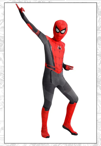 Spiderman Costume Spider Man Black Panther Iron Man Spider Gwen Cosplay Zentai Jumpsuit Bodysuit Halloween Costume Adult Child