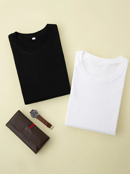 Women T-shirts Long Sleeve Solid O-neck Tops Cotton White Bottoming Shirts Spring Autumn T-shirts Harajuku Tees Loose Tshirt