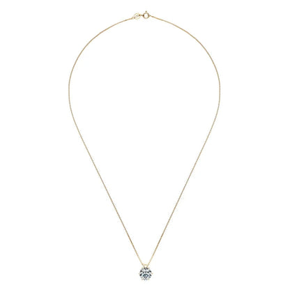 GRA Certified Multi-size Round Moissanite Pendant Necklaces For Women 925 Sterling Silver Solitaire Chain Jewellry Gift