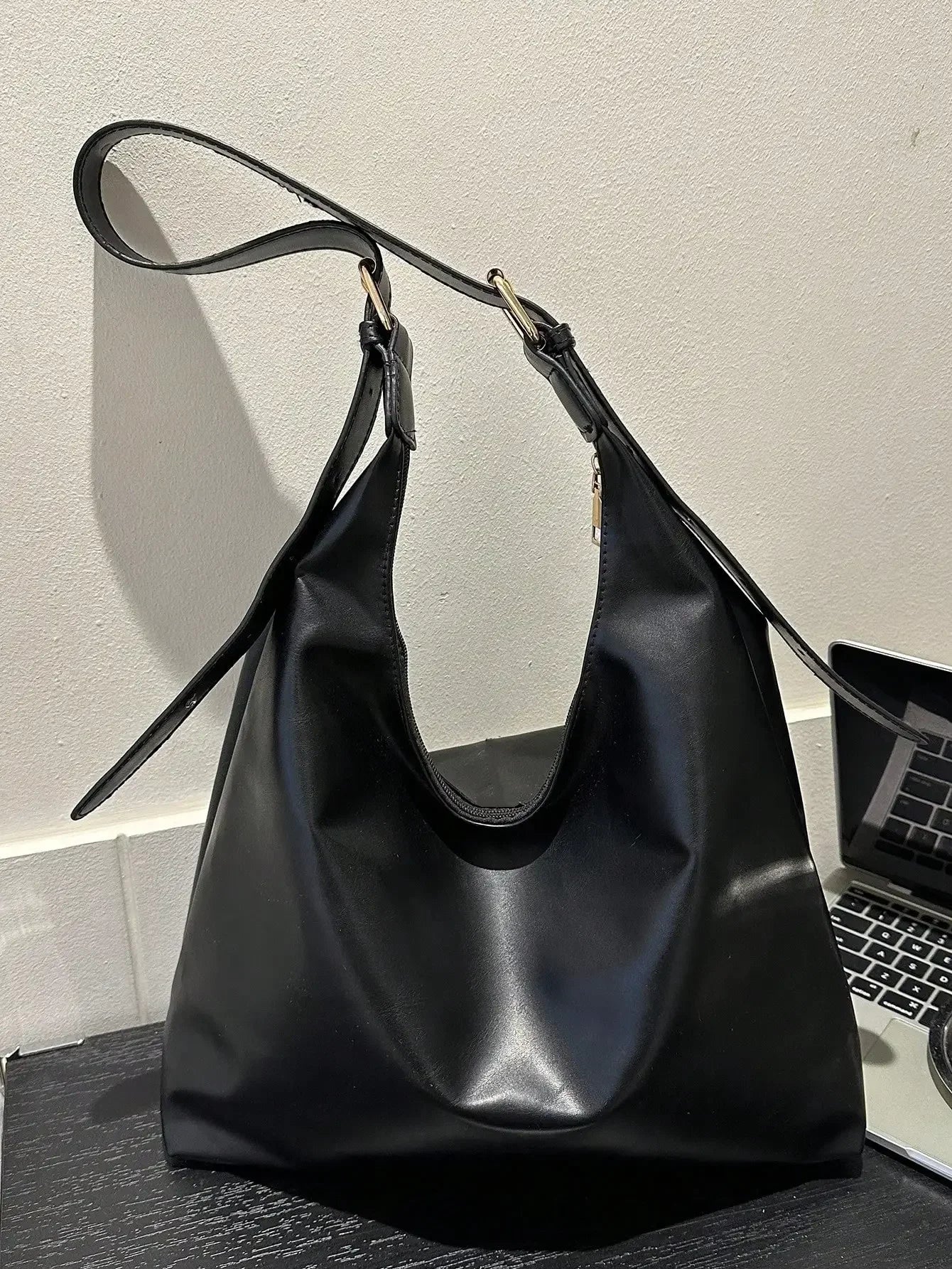 Large Capacity Solid Color Women's Shoulder Bag, Multifunctional Crossbody Bag, Women's Shoulder Tote Bag, Large Capacity Crossbody Tote Bag, Casual Work Bag