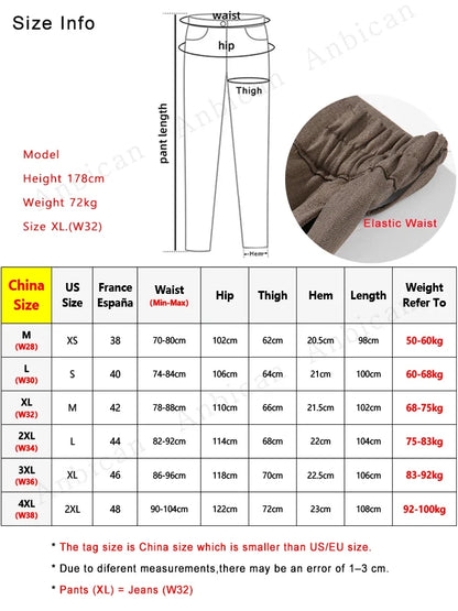 2023 New Autumn Casual Pants Men Korean Fashion Banded Waist Stretch Wide Leg Pleated Suit Slacks Straight Loose Drape Trousers