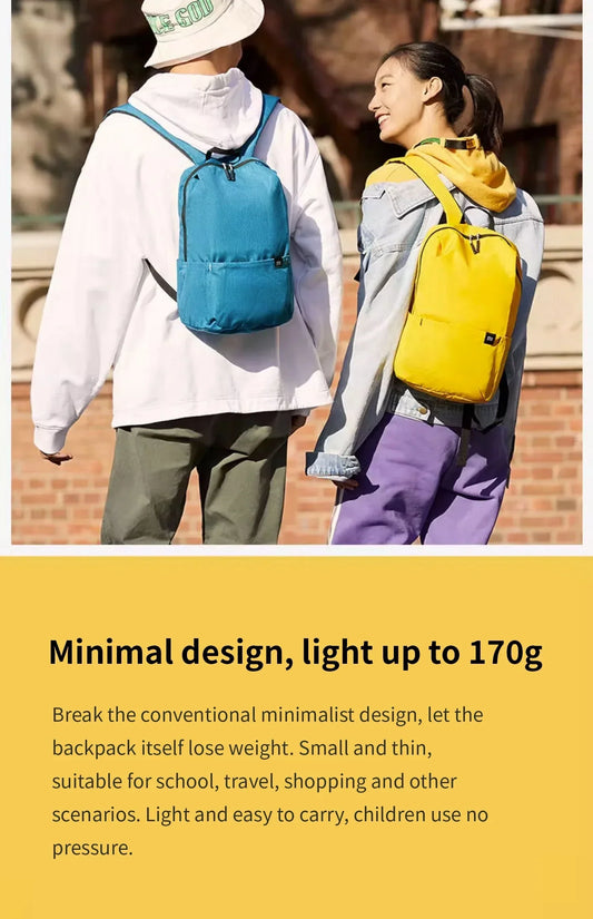 colorful small backpack men's and women's shoulder bag outdoor waterproof ultra-lightweight student portable sports bag
