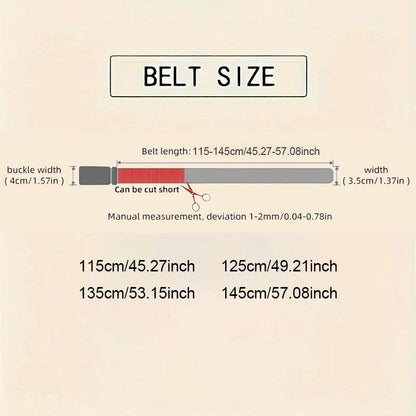 Brand Leather Belts for Men 115cm-145cm Automatic belt with ratchet strap Top quality belts, luxury belts for men