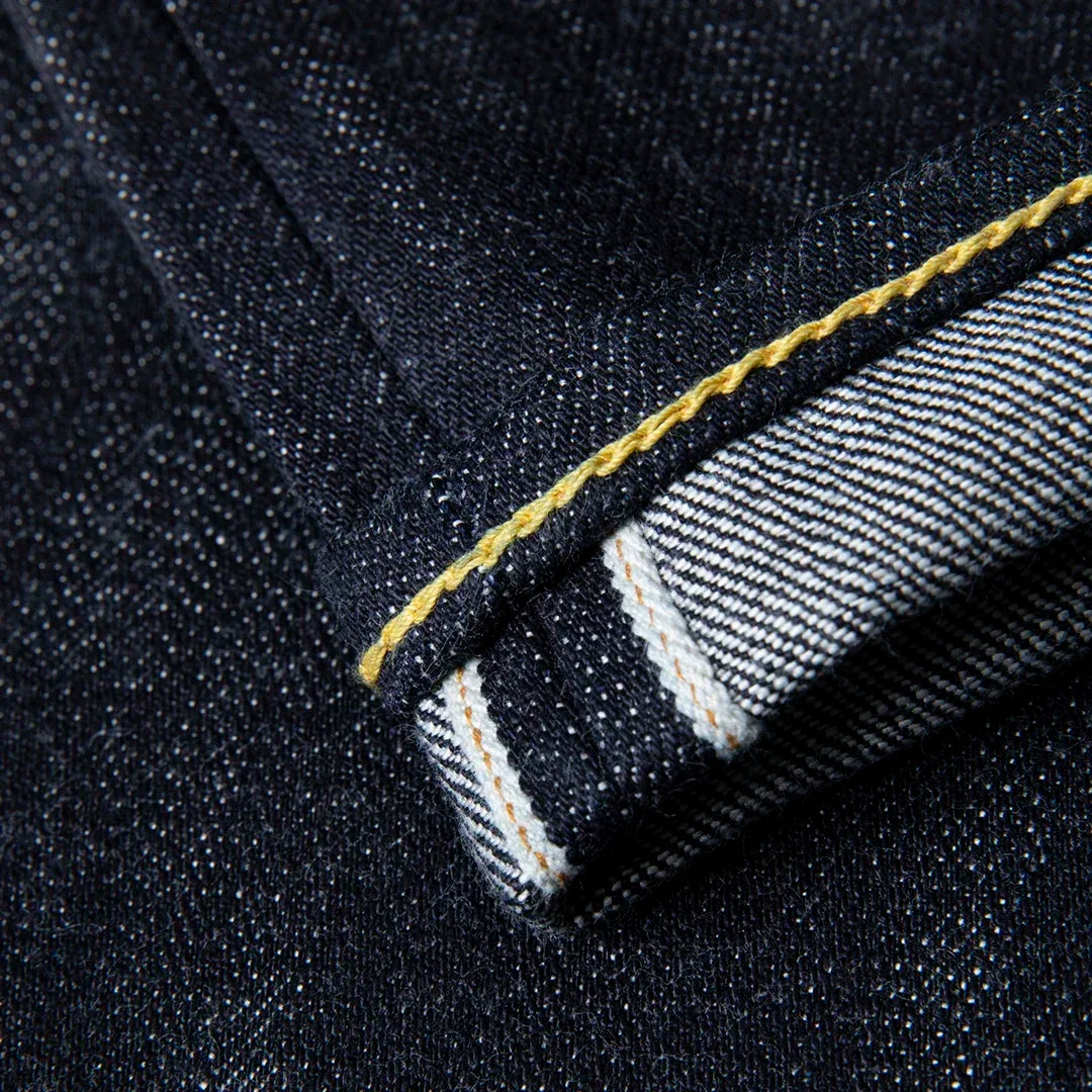 17oz SD-107 Slim Cut Jeans Selvdege Denim Men's Pants Straight Leg