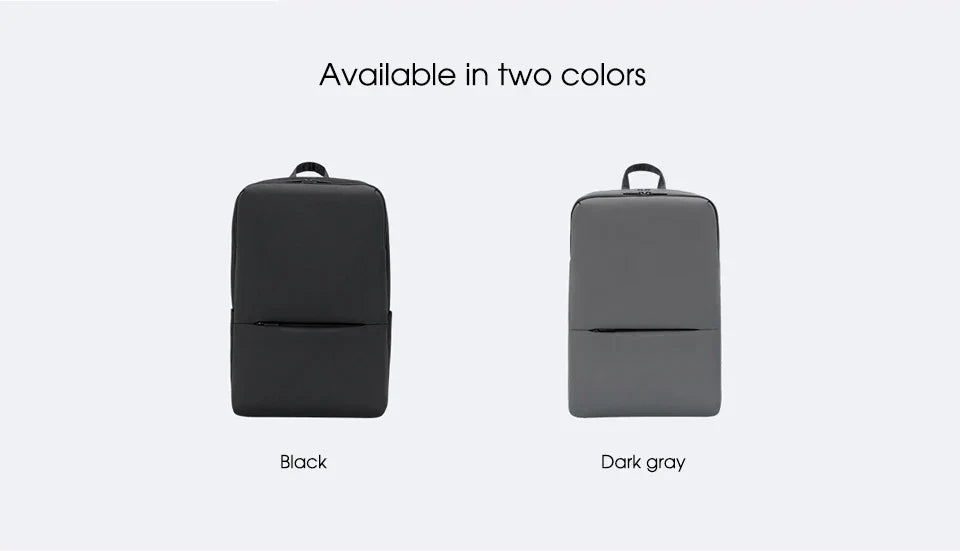 Classic Business Backpack 2 Fashion Laptop Bag for Men and Women Travel Large Capacity Backpack