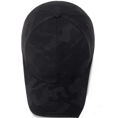 Unisex Simple Camouflage Baseball Caps Spring and Autumn Outdoor Adjustable Casual Hats Sunscreen Hat