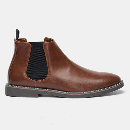 40~46 Men Chelsea Boots Brand Retro Comfortable Fashion Men Boots