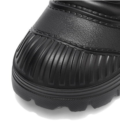 New men's winter snow boots thickened waterproof windproof warm boots comfortable outdoor mountaineering men's boots plus size