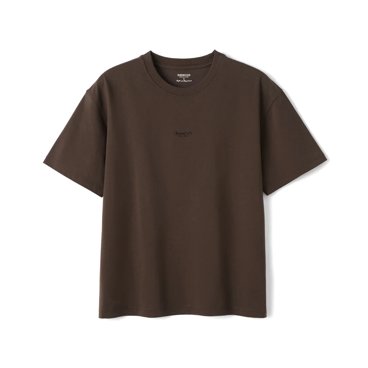 2026 Summer New 【Oversize Short Length】 Cooling T-Shirt 230gsm Crew Neck Moisture-wicking Breathable Tops Men