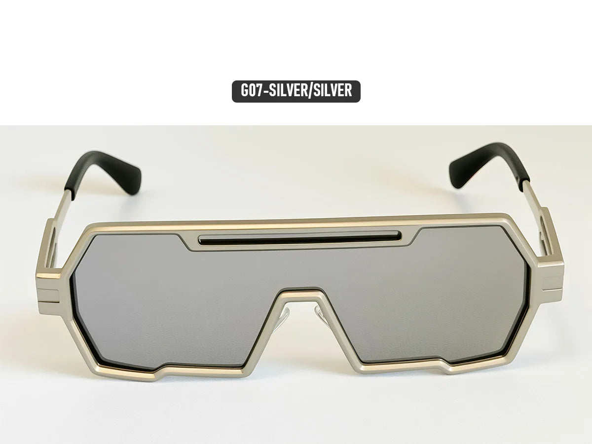 Square Steampunk Sunglasses Women 2026 One Pieces UV400 Protection Sunglass Men Brand Design Fashion Glasses Gafas De Sol Hombre