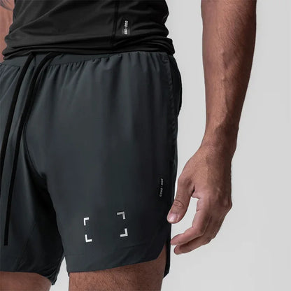 Men's Summer Gym Fitness Sports Bodybuilding Shorts Jogging Breathable Quick Dry Short Pants Casual Basketball Shorts Sweatpants
