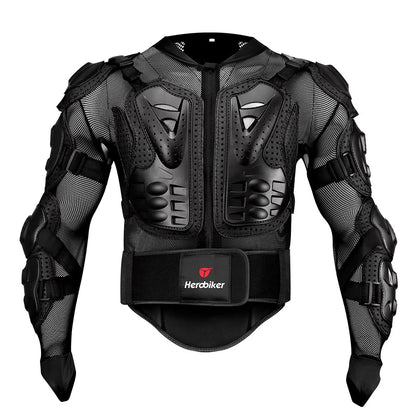 5XL Motorcycle Jackets Men's Full Body Armor Protection Jackets Motocross Enduro Racing Moto Protective Equipment Clothes