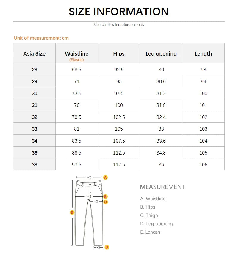Spring Summer Thin Men's Slim Casual Pants Solid Color Elastic Waist Soft Breathable Business Straight Trousers Black Beige Gray