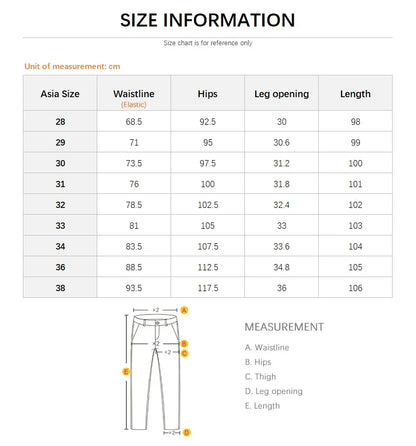 Spring Summer Thin Men's Slim Casual Pants Solid Color Elastic Waist Soft Breathable Business Straight Trousers Black Beige Gray