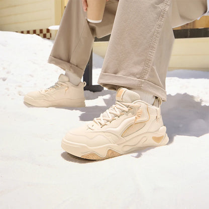 Thermal series Men Sport Shoes New Winter Plush Warm Windproof Comfort Non-Slip Thick-soled Male Sneakers 672446603A