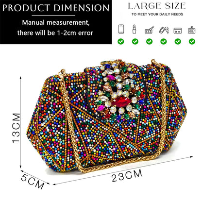Nigerian Women Heel Party Ladies Italian Design Shoes And Bag Set Decorated with Rhinestone Handbag Wedding Party