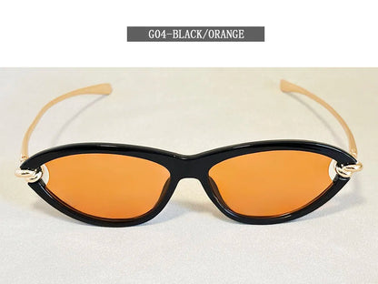 Fashion Oval Sunglasses Women 2026 Luxury Vintage New Cat Eye Sunglass Glasses Luxe Lunette Soleil Femme Lentes De Sol Mujer