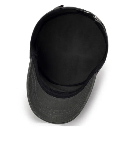 Camouflage Baseball Cap Adjustable Military Style Sun Hat Breathable Outdoor Casual Headwear for Daily Travel Fishing SportsWear