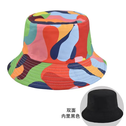 Wholesale New Bob Summer Bucket Hats Reversible Men Ladies Cotton Outdoor Sports Pull Up Fashion Panama Sun Hat Gift Wine Party