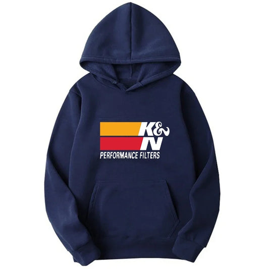 Vintage Auto Modification Brand Graphic Men'S Drawstring Hoodie Breathable Car Tuner Streetwear Top