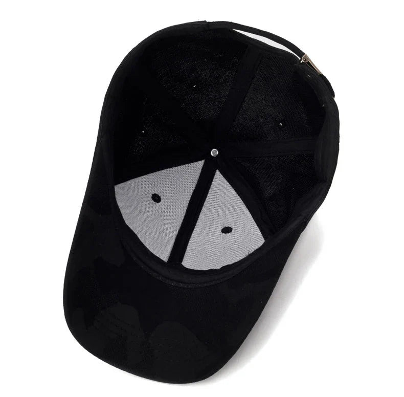 Unisex Simple Camouflage Baseball Caps Spring and Autumn Outdoor Adjustable Casual Hats Sunscreen Hat