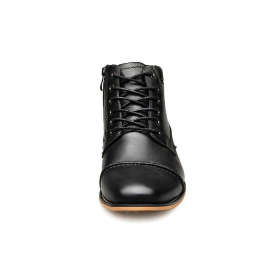 ZFTL New Men Ankle boots Handmade men Chelsea Genuine Leather Men boots Lace-up male Casual high-top boots big size 2025