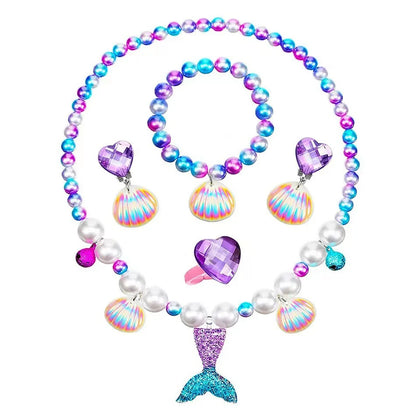 2026 Girls Birthday Mermaid Shell Dress Children Christmas Ball Gown Ariel Costume Halloween Cosplay Princess Siren Robes Dress