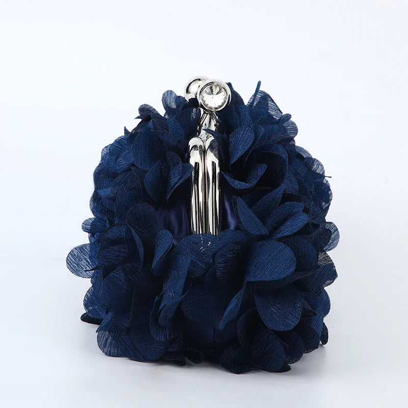 Flower Dinner Purse Designer Floral Chain Crossbody Bride Handbag Clutches Woman Petal Evening Party Clutch Wedding Dress Bag