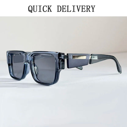 New Square Sunglass Men Luxury Sunglasses Women Vintage Fashion Glasses Summer Vacation Gafas De Sol Hombre Lunette Soleil Femme