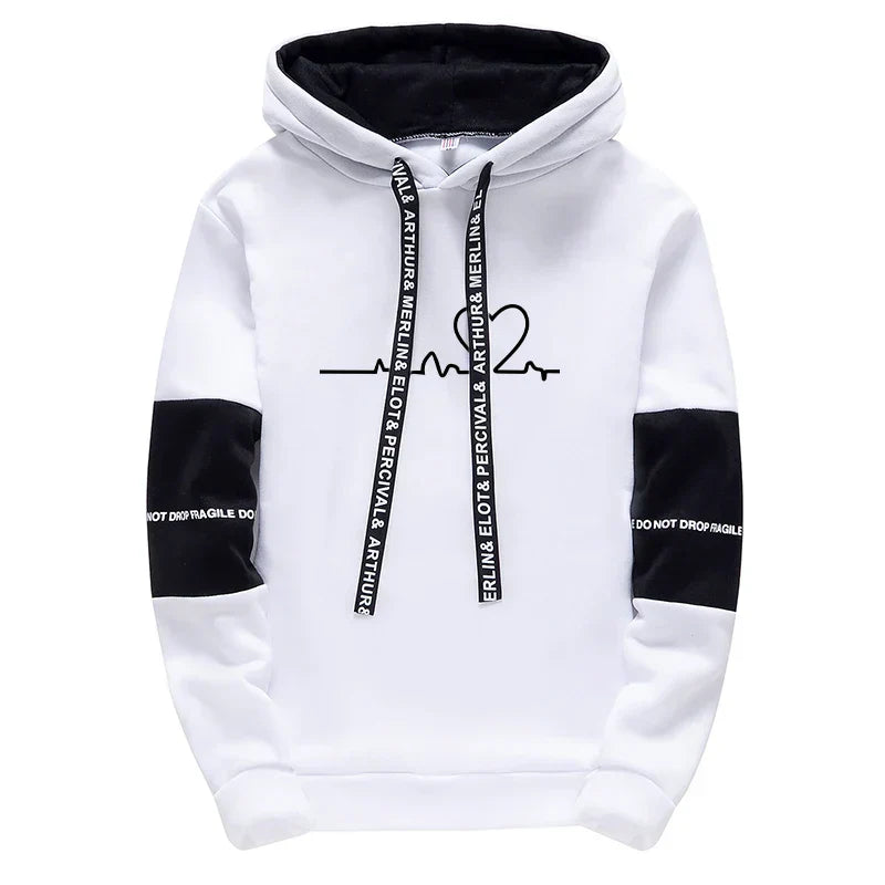 Hoodies Sportswear Sweatshirts for Men Comfortable Autumn Winter Sports Casual Fashion Versatile Sweatpants Daily Dressing Men's