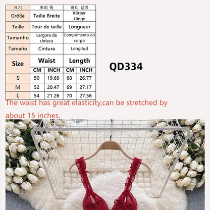 Woman Fashion Sexy Strap Dress New Sleeveless Slim Floral Print Mini Dress Comfortable Breathable Mesh Lace Mini Dress