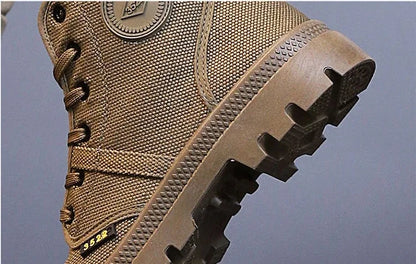 Canvas Ankle Retro Male Shoes Short Barrel Booties High Quality Men's Boots Designer Fashion Cheap Comfortable New Non Slip Y2k