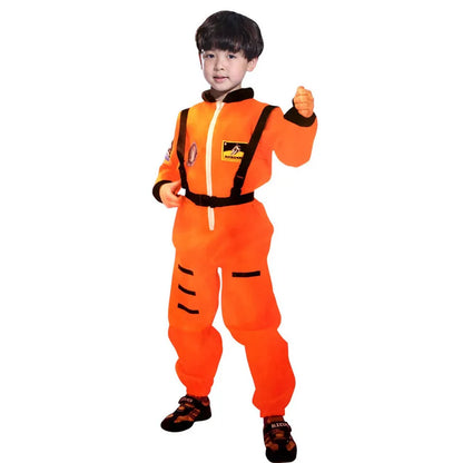 Astronaut Kostuum Voor Kids Space Pak Rol Spelen Dress Up Kostuum School Uniformen Cosplay Party