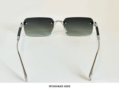 Square Sunglass Men Luxury Rimless Sunglasses Women Vintage Vacation Fashion Glasses Lunette Soleil Femme Gafas De Sol Hombre
