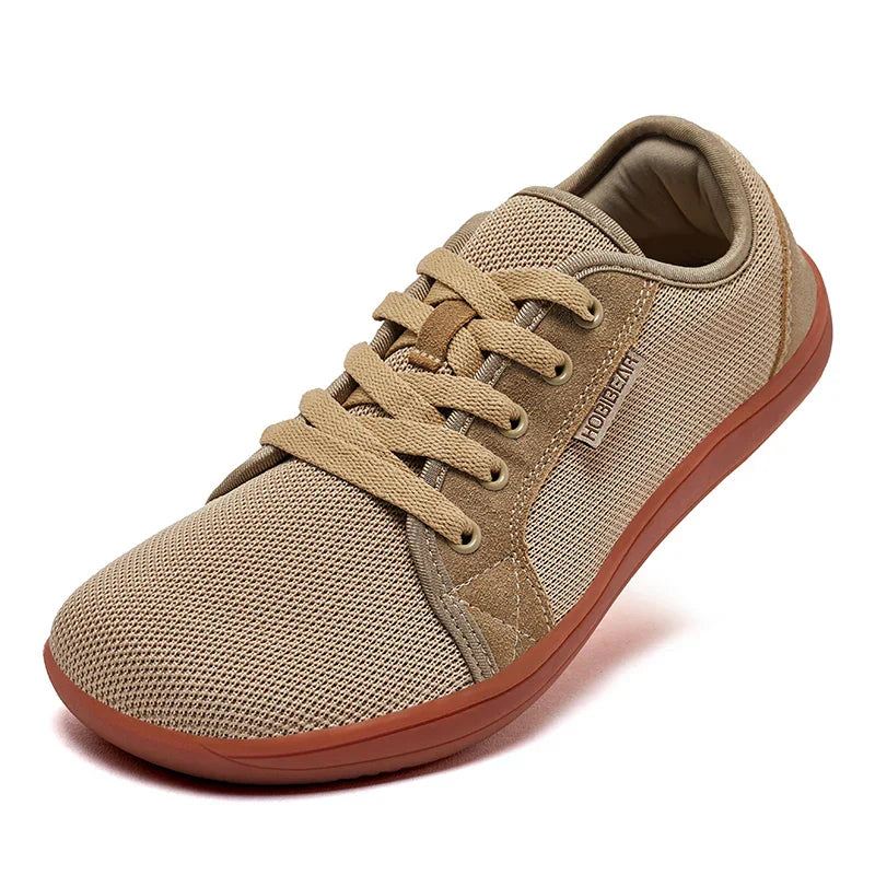 Wide Toe Barefoot Shoes Womens Mens Outdoor Lace Up Running Sneaker Zero Drop Comfortable Casual Shoes