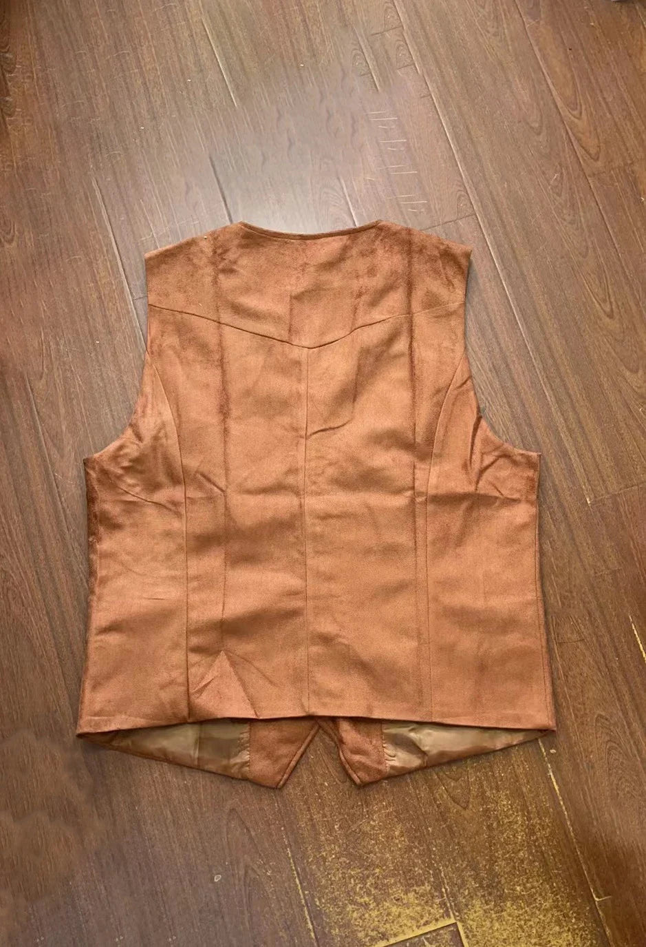 Plus Size Men's Suit Vest V-neck vest Slim Fit Casual Formal Business Dress Groomsman Outfit Retro New Waistcoat