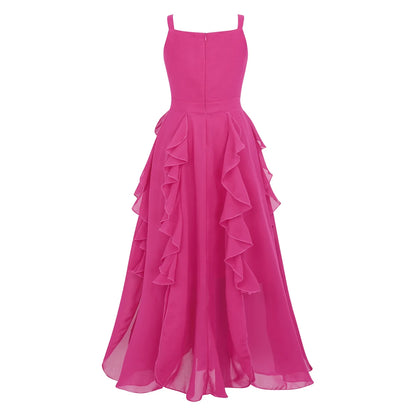 Girls Dresses Children Formal Wedding Party Pageant Gown for Special Occasions Graduation Ceremony Dress Flower Girl Clothes