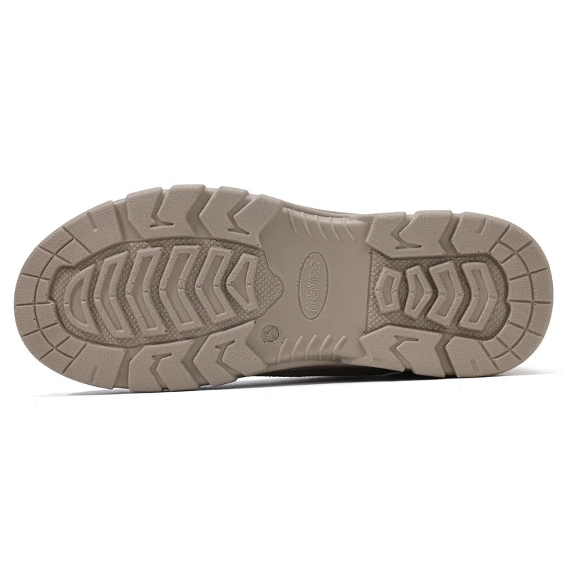 Fashion 2025 Plastic Toe Summer Breathable Labor Shoes Composite Toe Cap Indestructible Work Safety Boots Sneakers Male Footwear