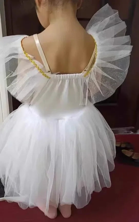 Girl Ballet Dress Tutu Outfit Vestidos Princess Dance Costumes Kids Clothes Summer Girls Dresses Ballet Leotards Children's Day