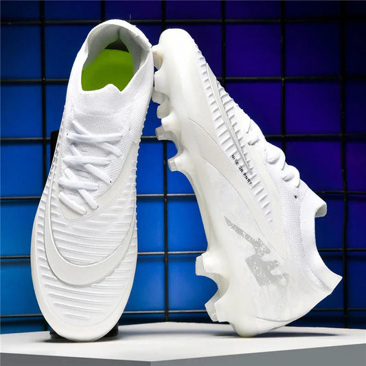 FG Mens Soccer Shoes High Quality Turf Soccer Cleats for Sneakers Training Football Boots Chuteira Campo 35-45