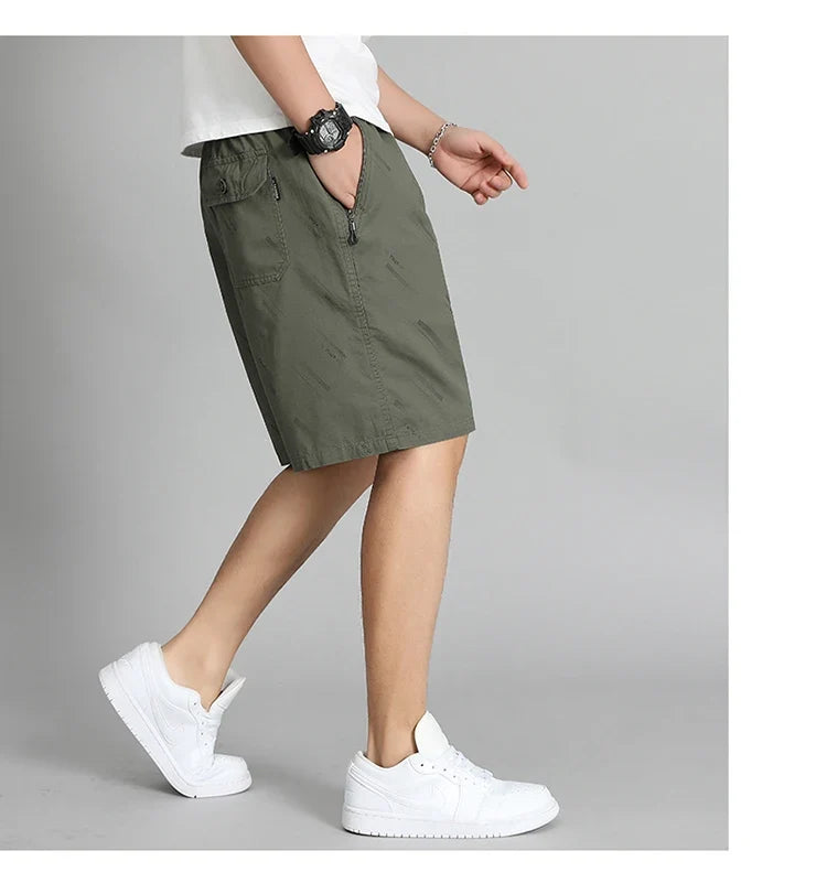 New Shorts Men's Summer Thin Section Casual Quick Dry Five-Minute Pants Loose Large Size Sports Pants