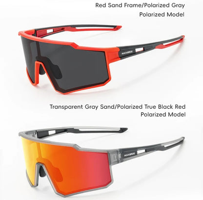 Polarized Photochromic Glasses Cycling Sunglasses Outdoor Sports UV400 MTB Road Women Men Bicycle Goggles Adjustable